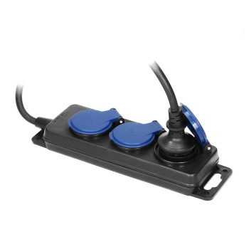 PRZEDŁUŻACZ WARSZTATOWY ORNO OR-AE-13295(GS)/5M 3x2P+Z BRYZGOSZCZELNY